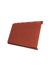 Вертикаль 0,2 classic 0,45 Drap с пленкой RAL 8004 терракота
