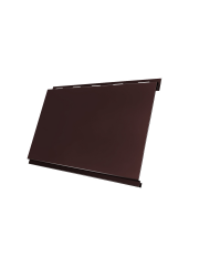 Вертикаль 0,2 classic 0,45 Drap с пленкой RAL 8017 шоколад