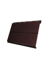 Вертикаль 0,2 line 0,5 Satin с пленкой RAL 8017 шоколад