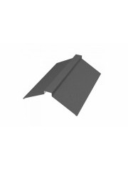 Конёк плоский 116х30х116х2000 мм SV31 Rooftop Бархат RAL7016 PE 0,5мм Zn180