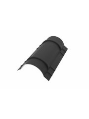 Конёк полукруглый R90мм 1970мм Rooftop Шелк RR23 PE 0,5мм Zn180