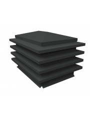 Дымник на трубу елка 645x615мм 0,5 Satin с пленкой RAL 7016 антрацитово-серый