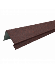 HAUBERK наличник оконный металлический LUX, обожженный, 1250x120x100 мм