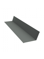 Планка примыкания 90x140 0,45 PE с пленкой RAL 7005 мышино-серый (2м)