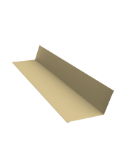 Планка примыкания 90x140 0,45 PE с пленкой RAL 1014 слоновая кость (2м)
