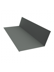Планка примыкания 150x250 0,45 PE с пленкой RAL 7005 мышино-серый (2м)