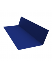 Планка примыкания 150x250 0,45 PE с пленкой RAL 5002 ультрамариново-синий (2м)
