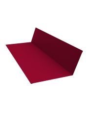 Планка примыкания 150x250 0,45 PE с пленкой RAL 3003 рубиново-красный (2м)