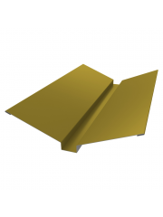 Планка ендовы верхней 115x30x115 0,45 PE с пленкой RAL 1018 цинково-желтый (2м) Планка ендовы верхней 115x30x115 0,45 PE с пленкой RAL 1018 цинково-желтый (2м)
