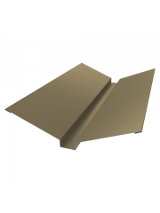 Планка ендовы верхней 115x30x115 0,45 PE с пленкой RAL 1014 слоновая кость (2м) Планка ендовы верхней 115x30x115 0,45 PE с пленкой RAL 1014 слоновая кость (2м)