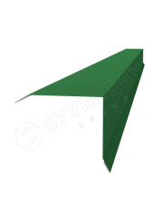 Планка торцевая (CORUNDUM50 RAL 6002, 80x100, 2.0 м)