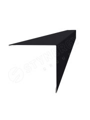 Планка угла внешнего 110х110, 0,45 GRAPHITE45 RAL 9005