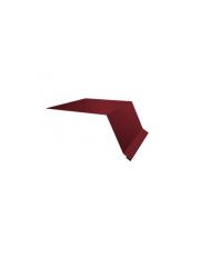 Планка капельник 100х50 CORUNDUM50 RAL 3005 - винно-красный (L=2,00)