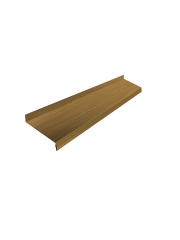 Отлив простой 150 0,45 Print Elite Honey Wood TwinColor (2м)
