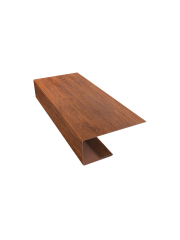 J-Профиль 18мм Верховье 0,45 Print Premium Golden Wood Fresh TwinColor (3м)