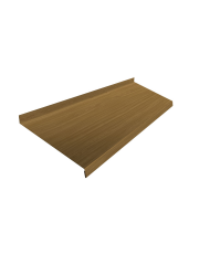 Отлив простой 200 0,45 Print Elite Honey Wood TwinColor (2м)