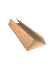 Планка стыковочная составная нижняя 0,45 Print Elite Honey Wood TwinColor (2м)