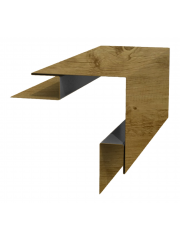 Угол внешний сложный 75х75 0,45 Print Premium Pine Wood Fresh (3м)