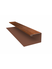 Планка П-образная БХ new 0,45 Print Premium Golden Wood Fresh TwinColor (2м) Планка П-образная БХ new 0,45 Print Premium Golden Wood Fresh TwinColor (2м)