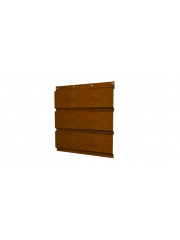 Софит металлический без перфорации 0,45 Print Elite с пленкой Golden Wood