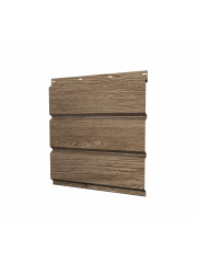 Софит металлический полная перфорация 0,45 Print Elite с пленкой White Wood