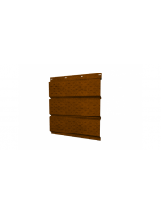 Софит металлический полная перфорация 0,45 Print Elite с пленкой Golden Wood