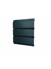 Софит металлический центральная перфорация 0,5 Satin с пленкой RAL 7016 антрацитово-серый
