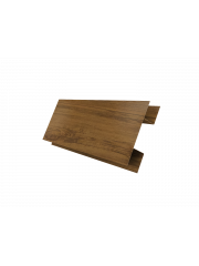 Планка H-образная БХ new 0,45 Print Elite Golden Wood TwinColor (3м)