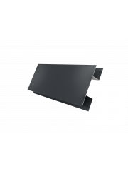 Планка Н-образная стыковочная сложная 0,5 Satin с пленкой RAL 7016 антрацитово-серый (2м)