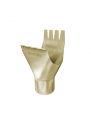 Воронка 125/90 мм RAL 1015