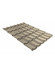 Металлочерепица Классик ("Classic") 0,5 Satin RAL 1015 светлая слоновая кость Металлочерепица Классик ("Classic") 0,5 Satin RAL 1015 светлая слоновая кость