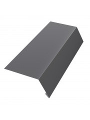Карнизная планка 100х60х2000мм SV17 Rooftop Шелк RAL7024 PE 0,5мм Zn180