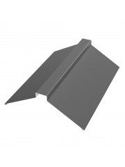 Конёк плоский 116х30х116х2000 мм SV31 Rooftop Шелк RAL7024 PE 0,5мм Zn180