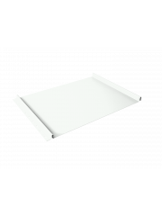 Кликфальц Line Grand Line 0,45 PE с пленкой на замках RAL 9003 сигнальный белый