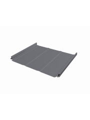 Кликфальц Pro Line Grand Line 0,45 Drap TX с пленкой на замках RAL 7004 сигнальный серый