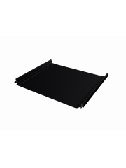 Кликфальц Pro Grand Line 0,5 PurPro Matt 275 с пленкой на замках  RAL 9005 черный