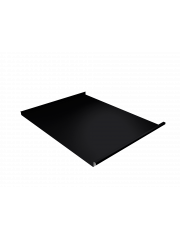 Фальц двойной стоячий Grand Line 0,45 PE с пленкой на замках RAL 9005 черный