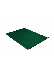 Фальц двойной стоячий Grand Line 0,45 Drap с пленкой на замках RAL 6005 зеленый мох