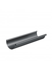 Желоб d=125 L= 3,0m (Ral 7024) Rooftop Drain PU