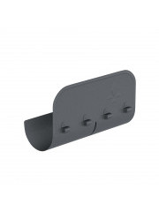 Ограничитель перелива прямой L=0,40м d=125 (RAL7024) Rooftop Drain PU