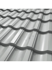 Металлочерепица Garda CORUNDUM50® RAL 9006 0.50