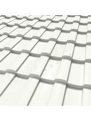 Металлочерепица Stella CORUNDUM50® RAL 9010 0.50
