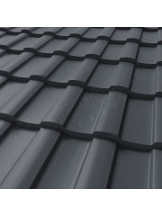 Металлочерепица Stella Rooftop Кашемир Лайт® матовый RAL 7024 0.50