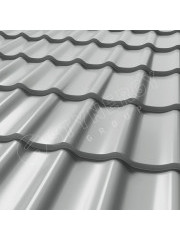 Металлочерепица СМ Классик CORUNDUM50® RAL 9006 0.50