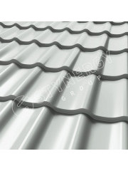 Металлочерепица СМ Классик CORUNDUM50® RAL 7035 0.50