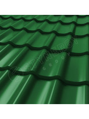 Металлочерепица СМ Классик CORUNDUM50® RAL 6002 0.50