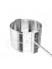 Держатель трубы D150 (саморез 10х160мм) Zn