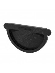 Stynergy СТАНДАРТ 125/90 Заглушка желоба RAL 9005 матовый