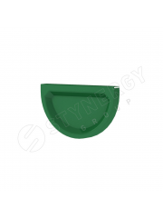 Заглушка желоба D185 RAL 6005 Заглушка желоба D185 RAL 6005