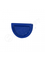 Заглушка желоба D125 RAL 5005